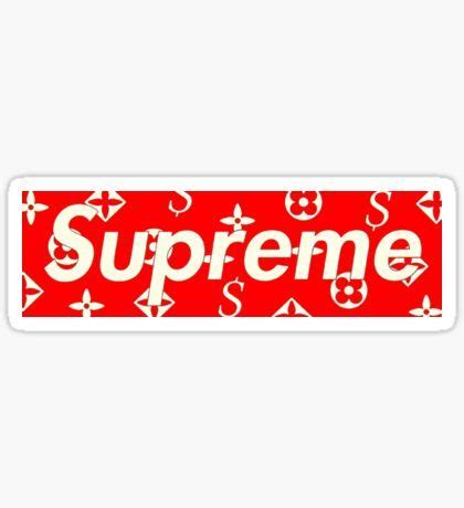 supreme lv sticker printble|supreme x louis vuitton.